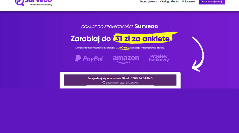 Surveoo – Płatne ankiety w internecie